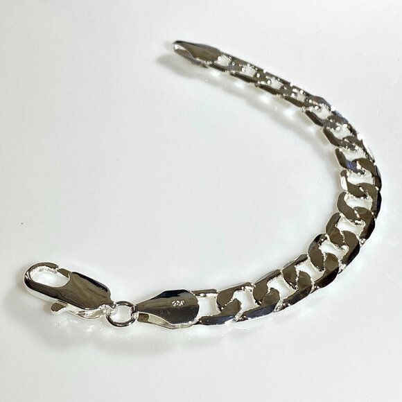 💙 Cuban Link Bracelet 12 mm 1/2" - Picture 6 of 6